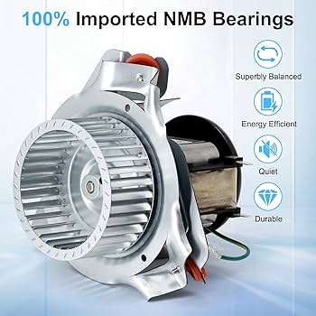 Adviace J238-150-15215 Draft Inducer Blower Motor Kit for Jakel