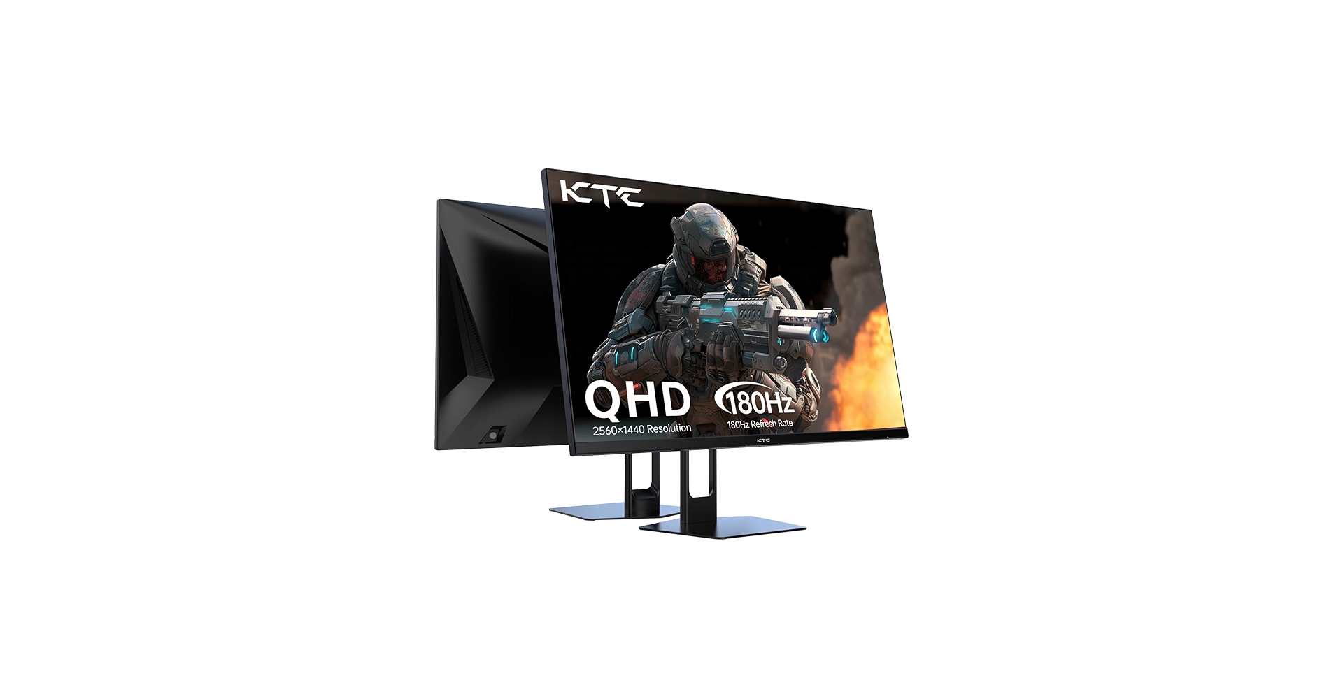 Amazon.com: KTC 27” Gaming Monitor 180Hz QHD(2560× 1440p), 1MS