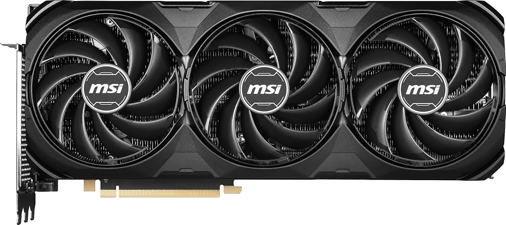 Amazon | MSI GeForce RTX 4070 Ti SUPER 16G VENTUS 3X BLACK OC 3