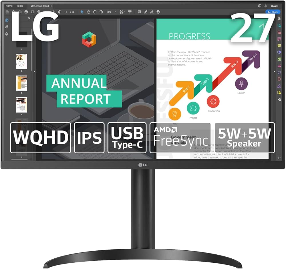 Amazon.co.jp: LG モニター 27QN850-B 27インチ / WQHD(2560×1440