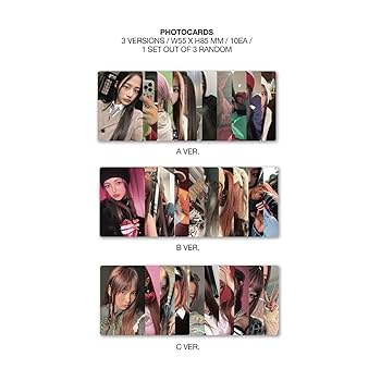 NewJeans - 1st Single [OMG] (Weverse Albums Ver.) Out Box + Lyrics