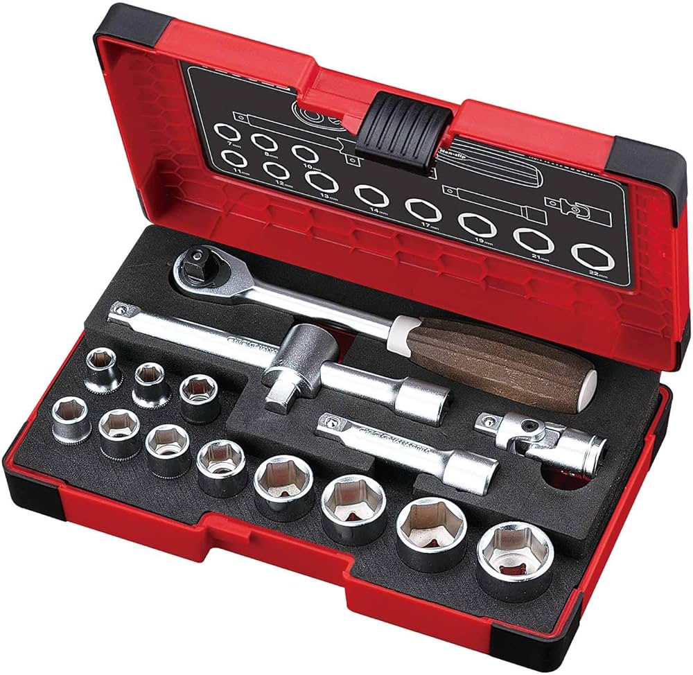 Amazon.co.jp: ベッセル(VESSEL) ウッディ ソケットレンチセット 差込