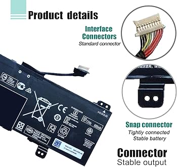 Amazon.com: GB02XL L42583-005 47.3Wh Battery Replacement for HP