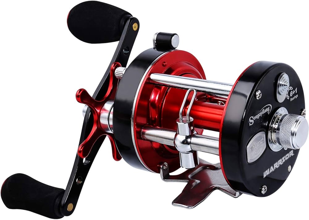 Amazon | Sougayilang Fishing reels Round Baitcasting Reel