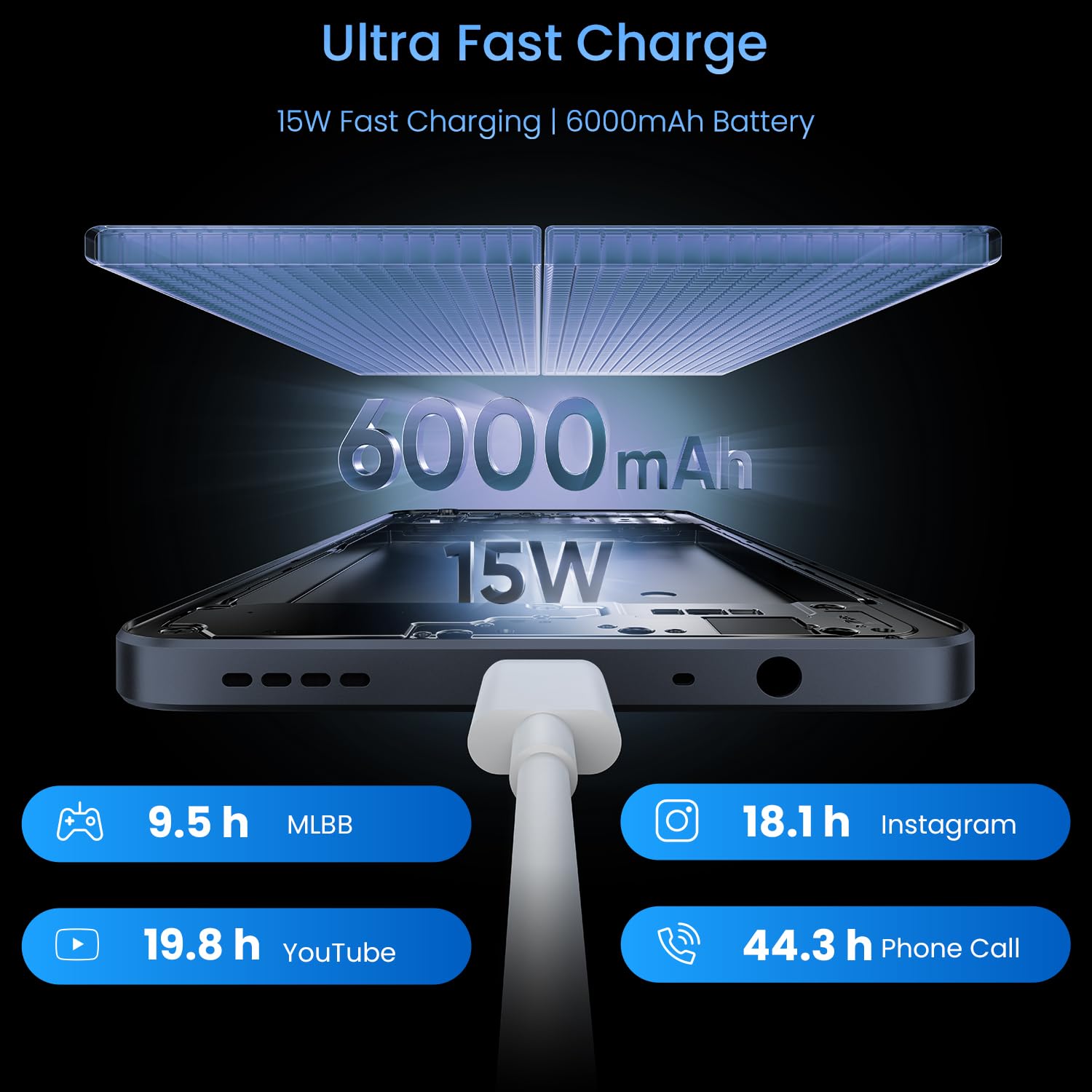 Amazon.com: realme Note 70T 4G Smartphone 4+64GB, 6.75 inch Screen