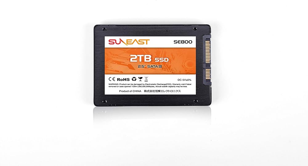 Amazon | SUNEAST サンイースト SSD 内蔵SSD 2TB 2.5インチ SATA3.0
