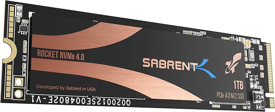 Amazon.com: SABRENT 1TB Rocket Nvme PCIe 4.0 M.2 2280 Internal SSD