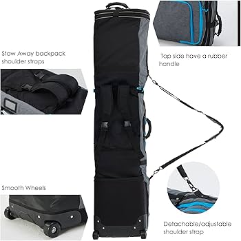 Amazon | XCMAN キャスター付きスノーボードケース、リュックバッグ