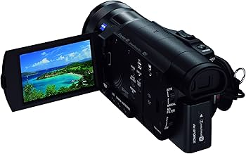 Amazon.co.jp: SONY ビデオカメラ FDR-AX100 4K 光学12倍 ブラック