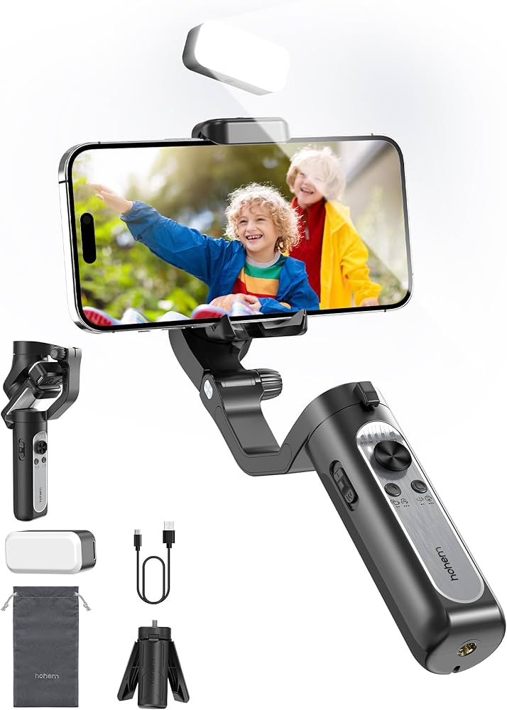 Amazon.com: hohem iSteady XE Kit Gimbal Stabilizer for Smartphone
