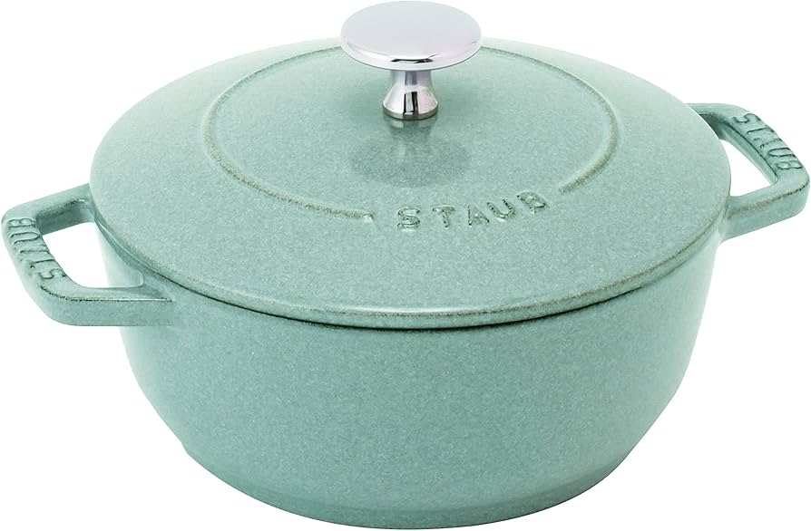 Amazon.co.jp: staub ストウブ 「 ワナベ セージグリーン L 20cm