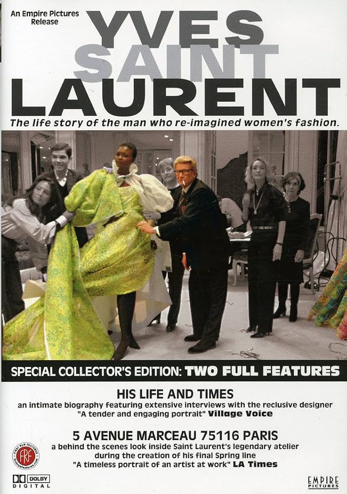 Amazon.com: Yves Saint Laurent - His Life and Times/5 Avenue