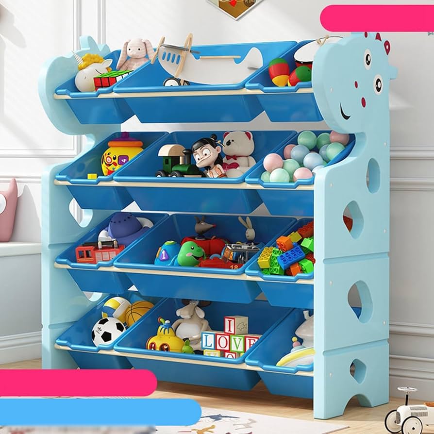 Amazon.co.jp: おもちゃ収納ラック おもちゃ箱 85*33*84cm 大容量 子供