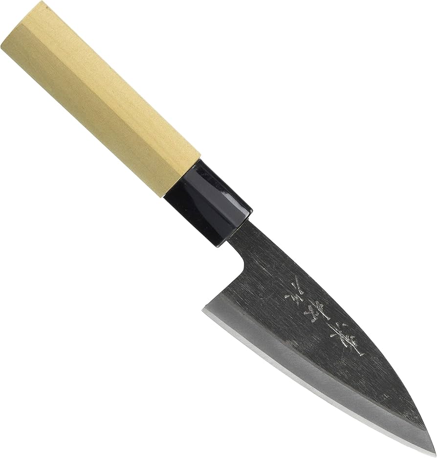 Amazon｜兼松作 日本鋼 アジ切庖丁 10.5cm｜柳刃包丁 オンライン通販
