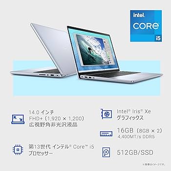 Amazon.co.jp: Dell ノートパソコン Inspiron 14 5440 14インチ Intel