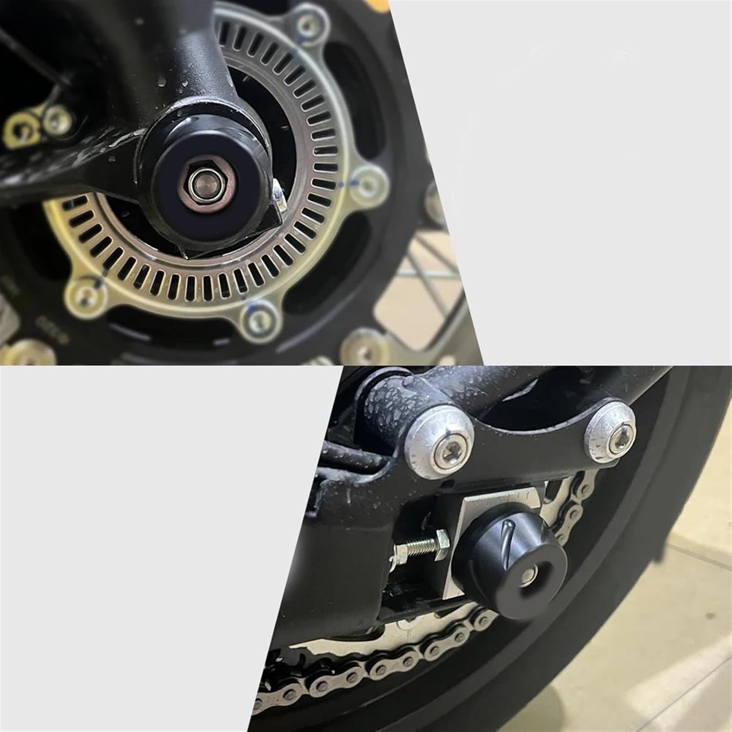 WOODEY スライダーアクスルクラッシュプロテクターキャップ改造