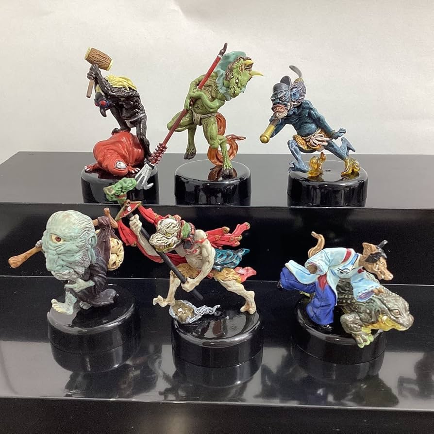 Amazon.co.jp: 荒俣宏の奇想秘物語 陰陽妖怪絵札 陰の巻 全13種 セット