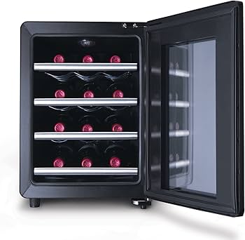 Amazon.co.jp: +LOUNGE 12本収納ワインセラー LNE-W2312B[ペルチェ式