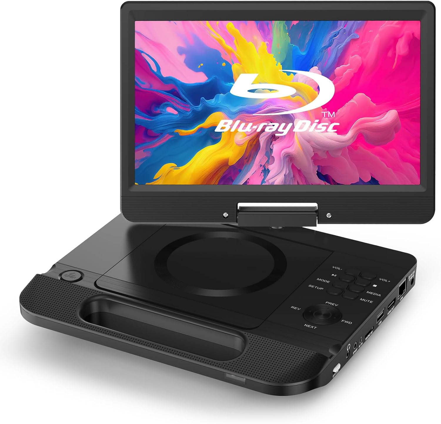 FANGOR 12.5インチ 1080P ポータブル ブルーレイ プレーヤー ユーザー