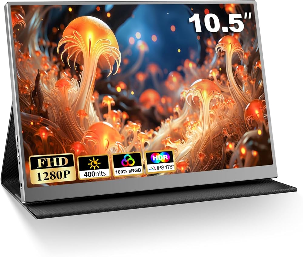 Amazon.co.jp: モバイルモニター 10.5インチ ポータブルモニター サブ