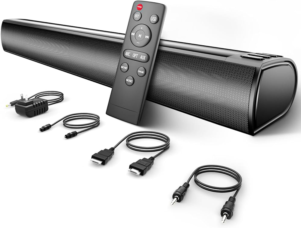 Amazon.co.jp: FELEMAN サウンドバー テレビ用 スピーカー PC