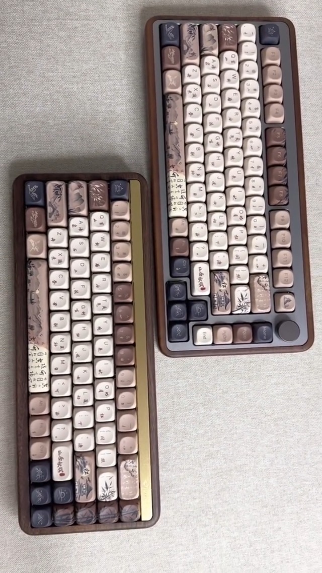 Amazon.com: Akko Mechanical Gaming Keyboard with Walnut Wooden