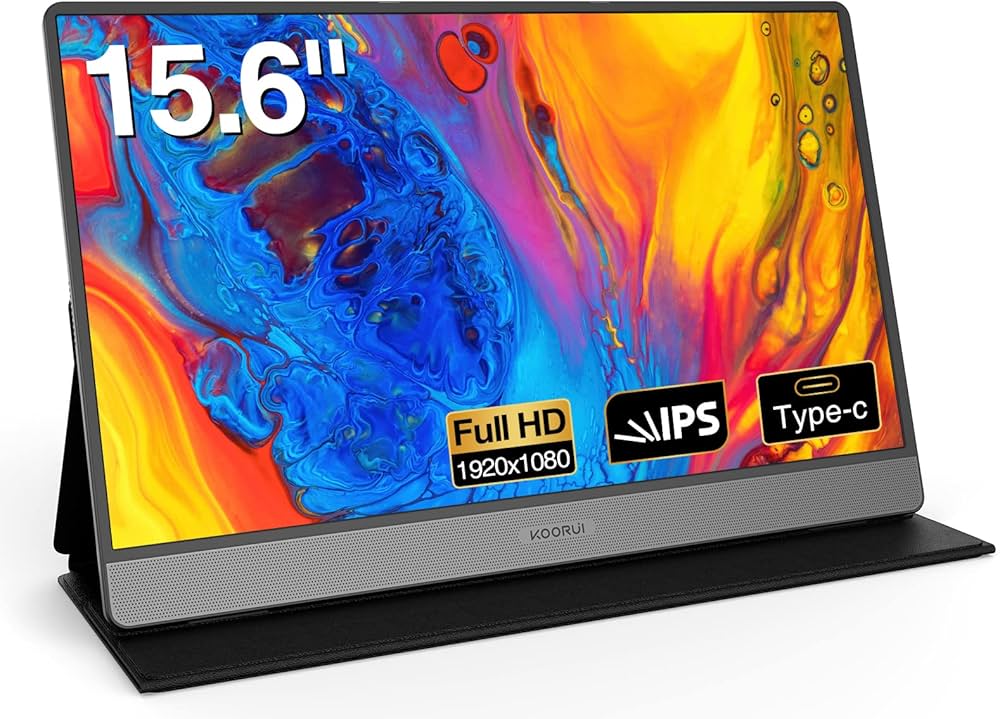 Amazon.co.jp: KOORUI モバイルモニター 15.6インチ フルHD IPSパネル