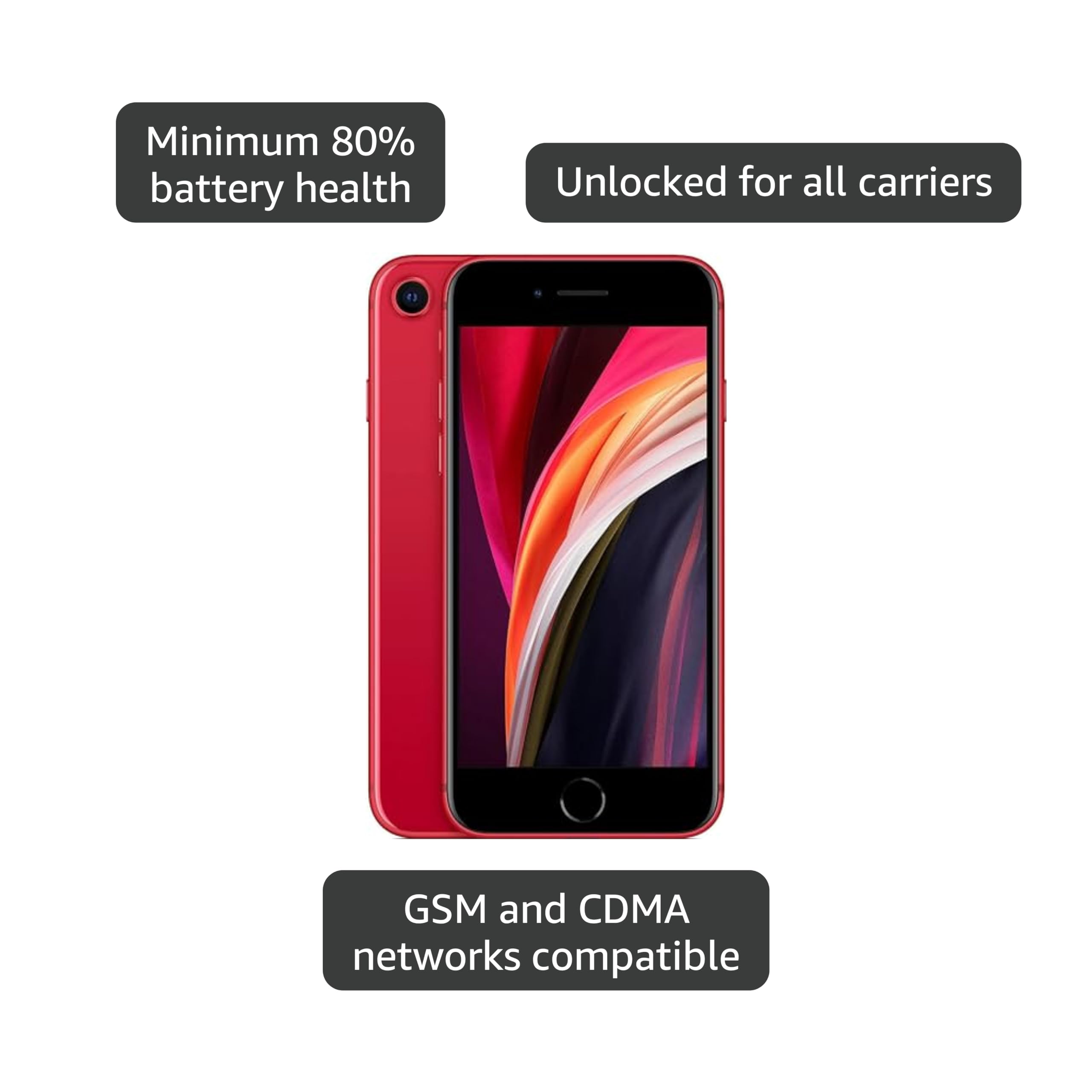 Apple iPhone SE 第2世代 128GB ブラック 本体 外箱 SIMフリー A2296