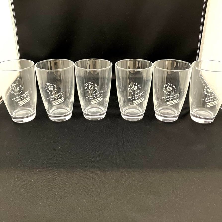Amazon | ロイヤルコペンハーゲン グラス タンブラー 6客セット | ノー