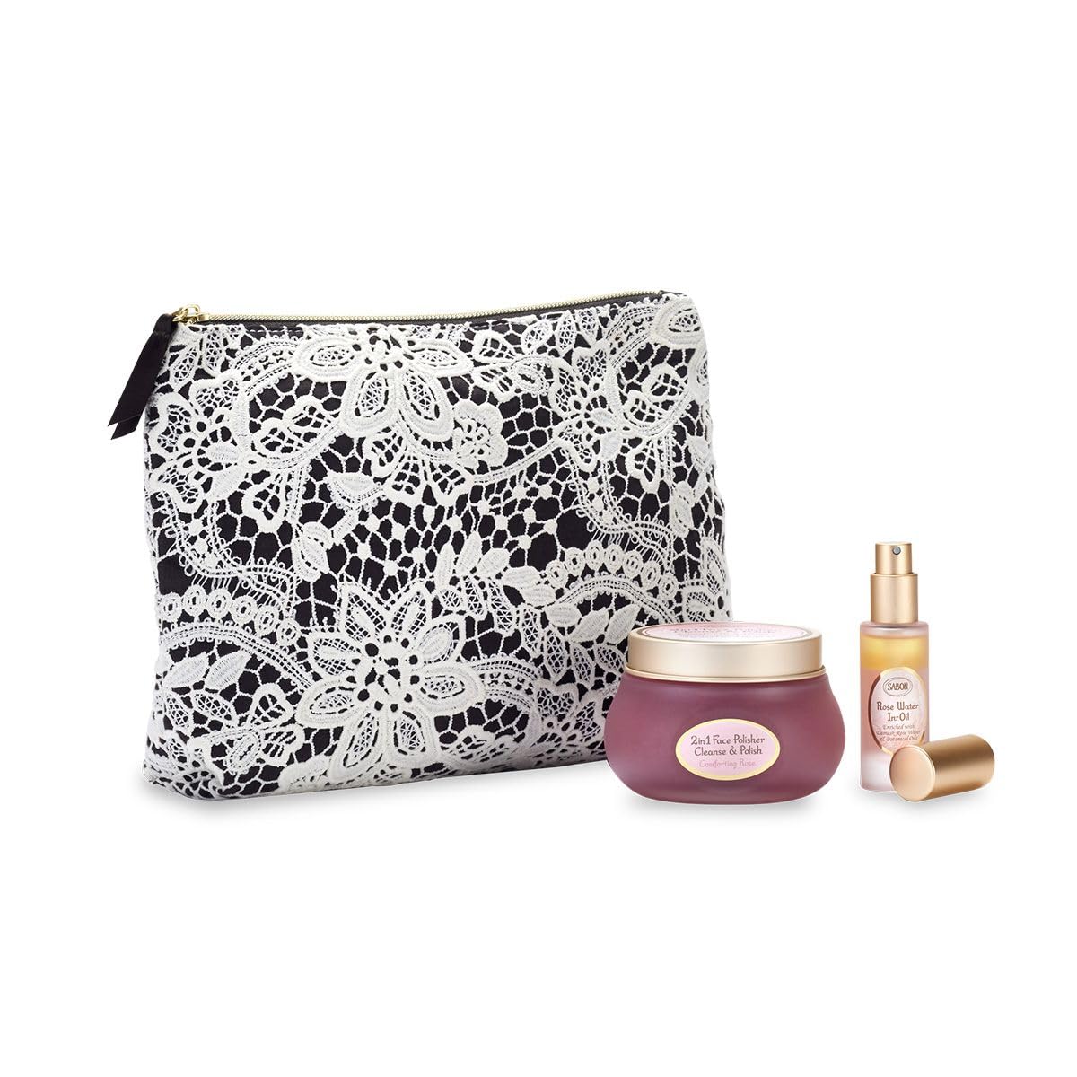 Amazon.co.jp: SABON サボン フェイスケアギフト ローズ ポリッシュ