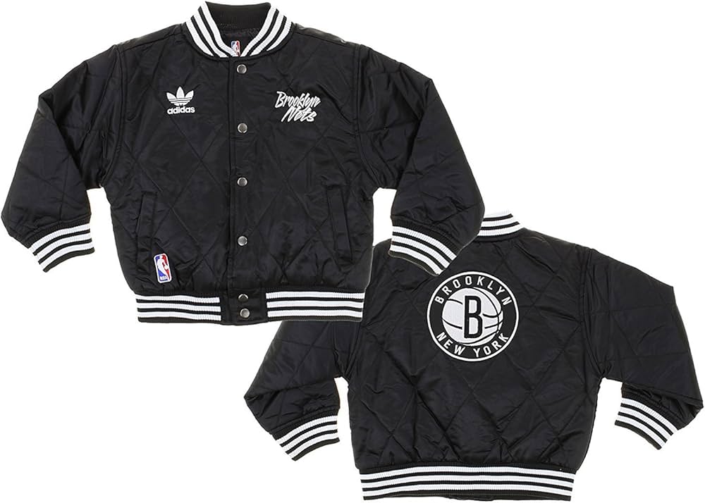 Amazon | adidas ブルックリン・ネッツ NBA キッズ ヴァーシティ