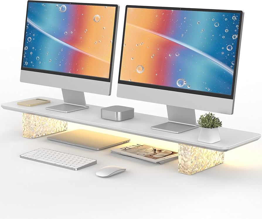 Amazon.co.jp: Fenge モニター台 卓上 モニタースタンド 机上台 テープ