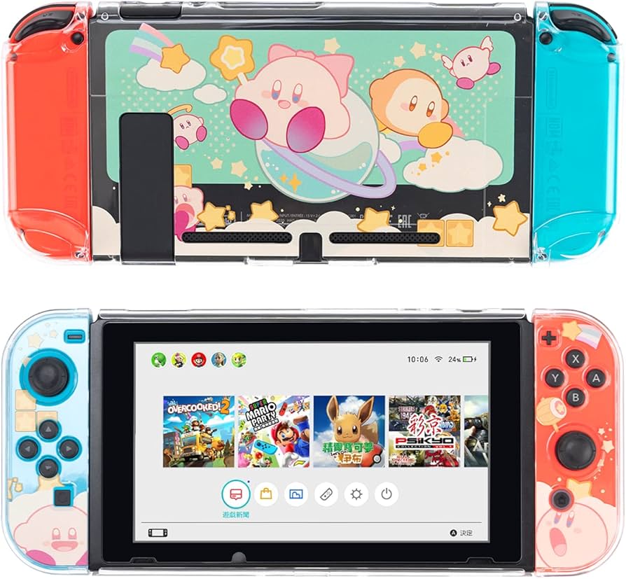 Amazon.co.jp: WISHAVEN ニンテンドースイッチ用保護ケース ハード