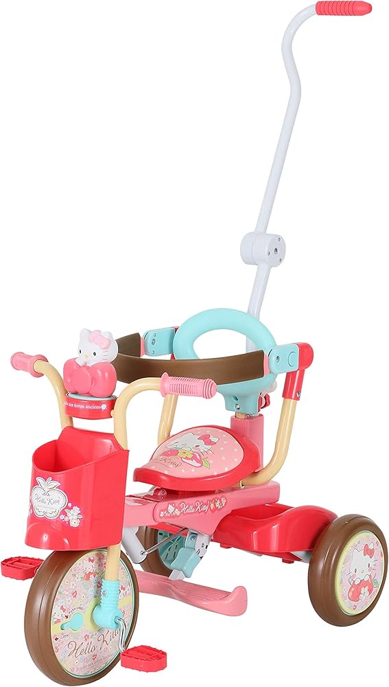 Amazon.co.jp: 折りたたみ三輪車 ハローキティ オールインワンUPⅡ