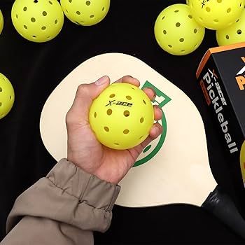 Amazon.co.jp: X-ACE アウトドア ピックルボールボール | 40穴