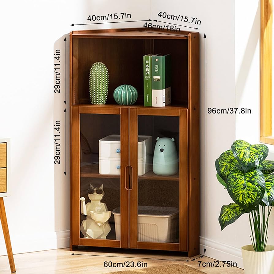 Amazon.co.jp: 5 層コーナー キャビネット リビング ルーム、キッチン