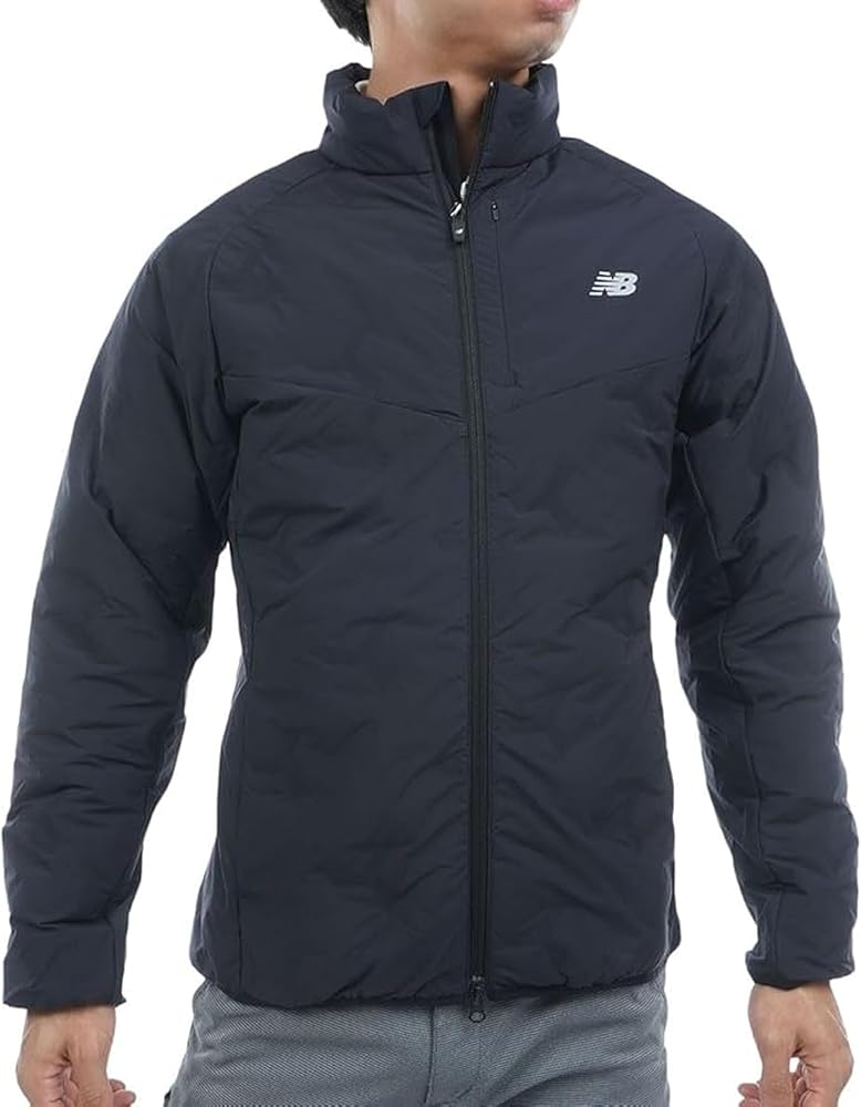 Amazon | [ニューバランス] ゴルフ メンズ 撥水 ダウンブルゾン