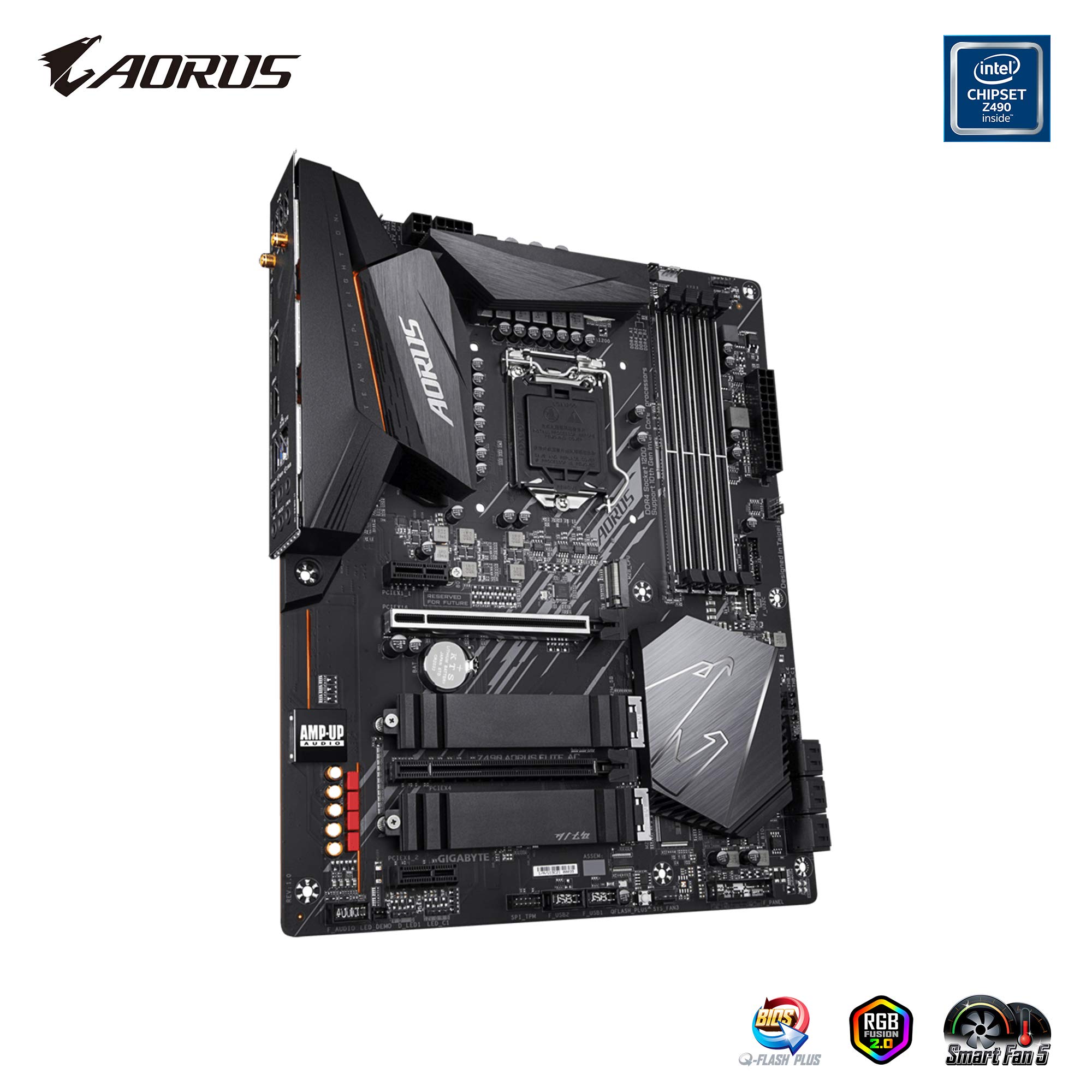 Amazon | GIGABYTE Z490 AORUS Elite AC (Intel LGA1200/Z490/ATX/2xM