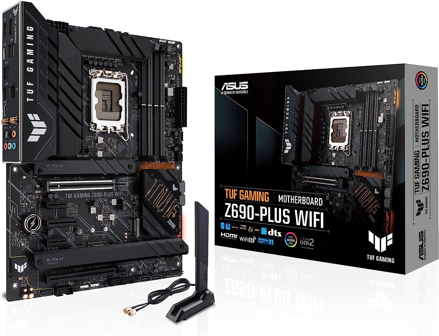 Amazon | Asus TUF Gaming Z690-PLUS WiFiソケット LGA1700/ Intel