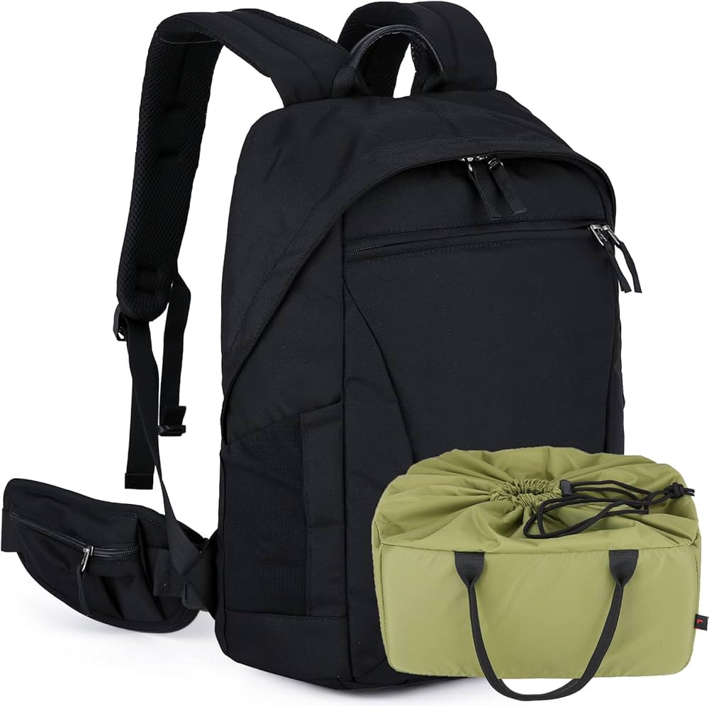 Amazon | [Bellstone] カメラバッグ 一眼レフ用 カメラ リュック 2気室