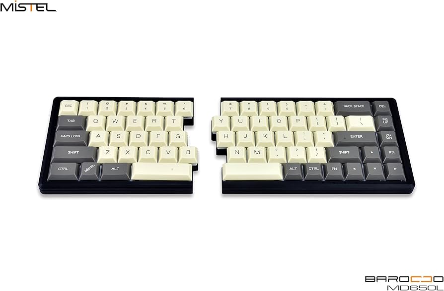 Amazon.co.jp: Mistel BAROCCO MD650L 分離式 メカニカルキーボード