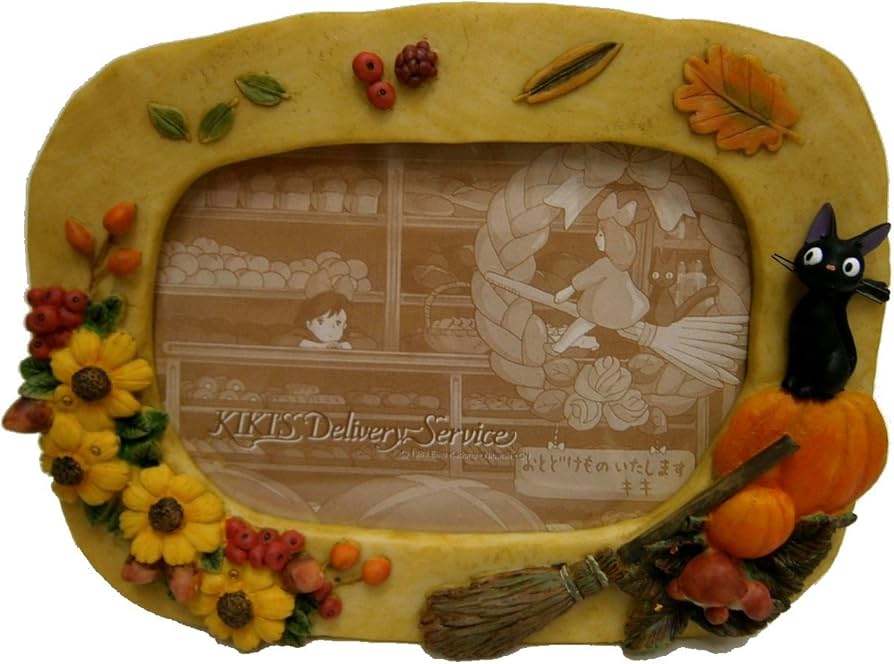 Amazon.co.jp: 魔女の宅急便 四季フォトフレーム「秋のにぎわい