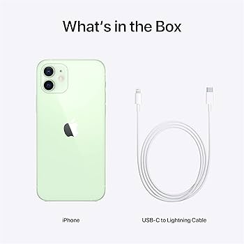 Amazon.com: Apple iPhone 12 (64GB, Green) [Locked] + Carrier