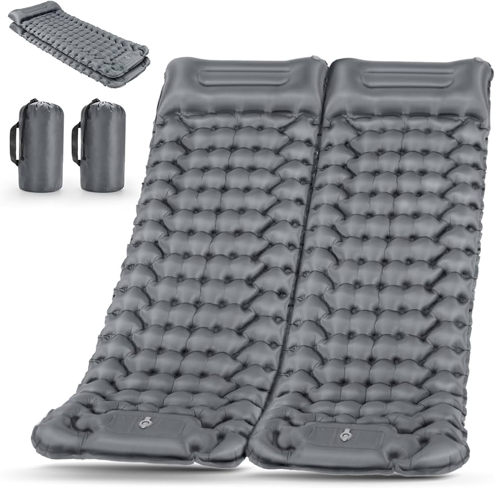 Amazon | キャンプ エアーマット 2枚セット Ferbery 【10cm厚さ