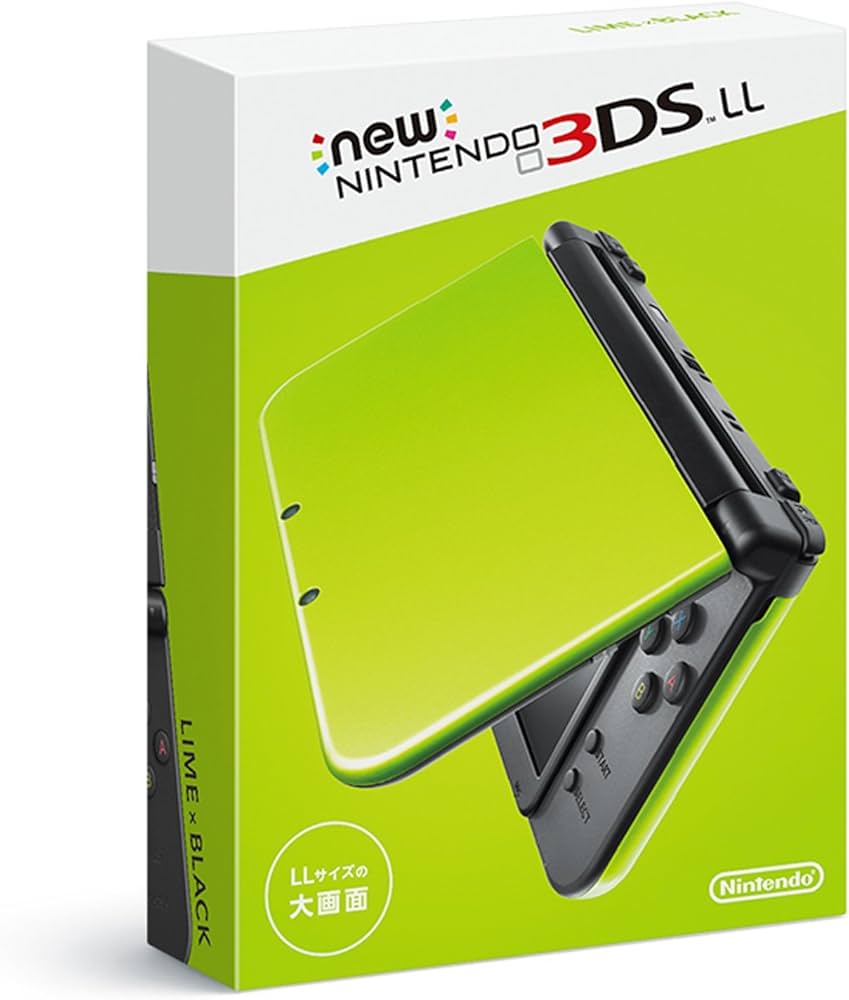 Amazon.com: Newニンテンドー3DS LL ライム×ブラック : Video Games