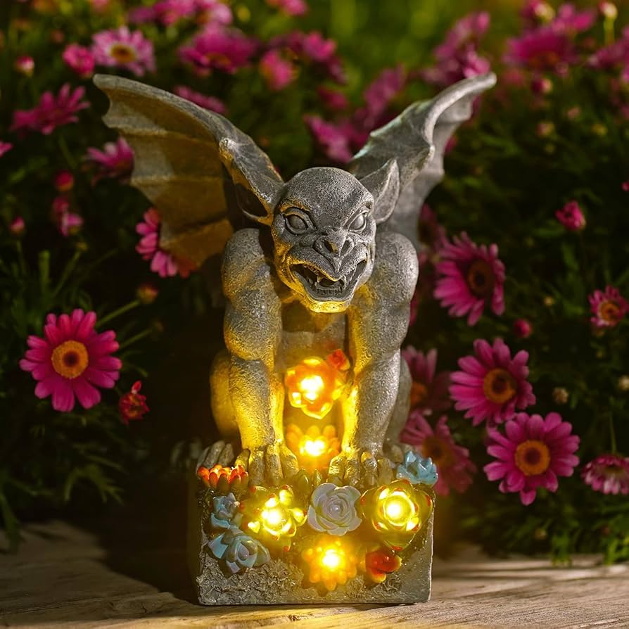 Amazon.com: Philodwell Gothic Gargoyle Garden Statues: Outdoor