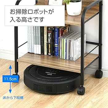 Amazon｜山善(YAMAZEN) ラック キャスター付き 3段 カラーボックス用