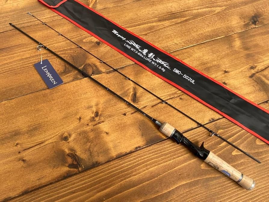 Amazon.co.jp: トラウトロッド 2ピ ースベイトロッド コルクグリップ