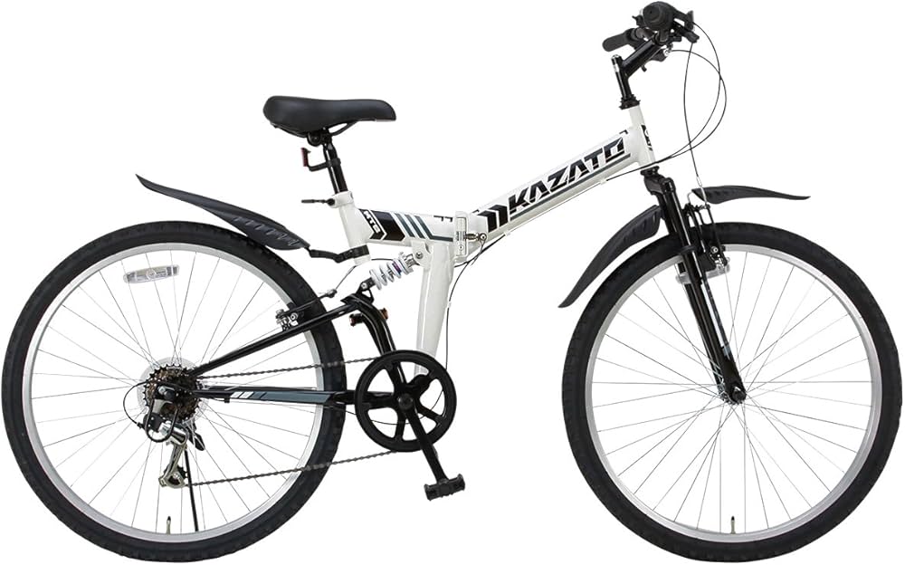 Amazon | KAZATO(カザト)26インチシマノ6段変速スチール製 折りたたみ