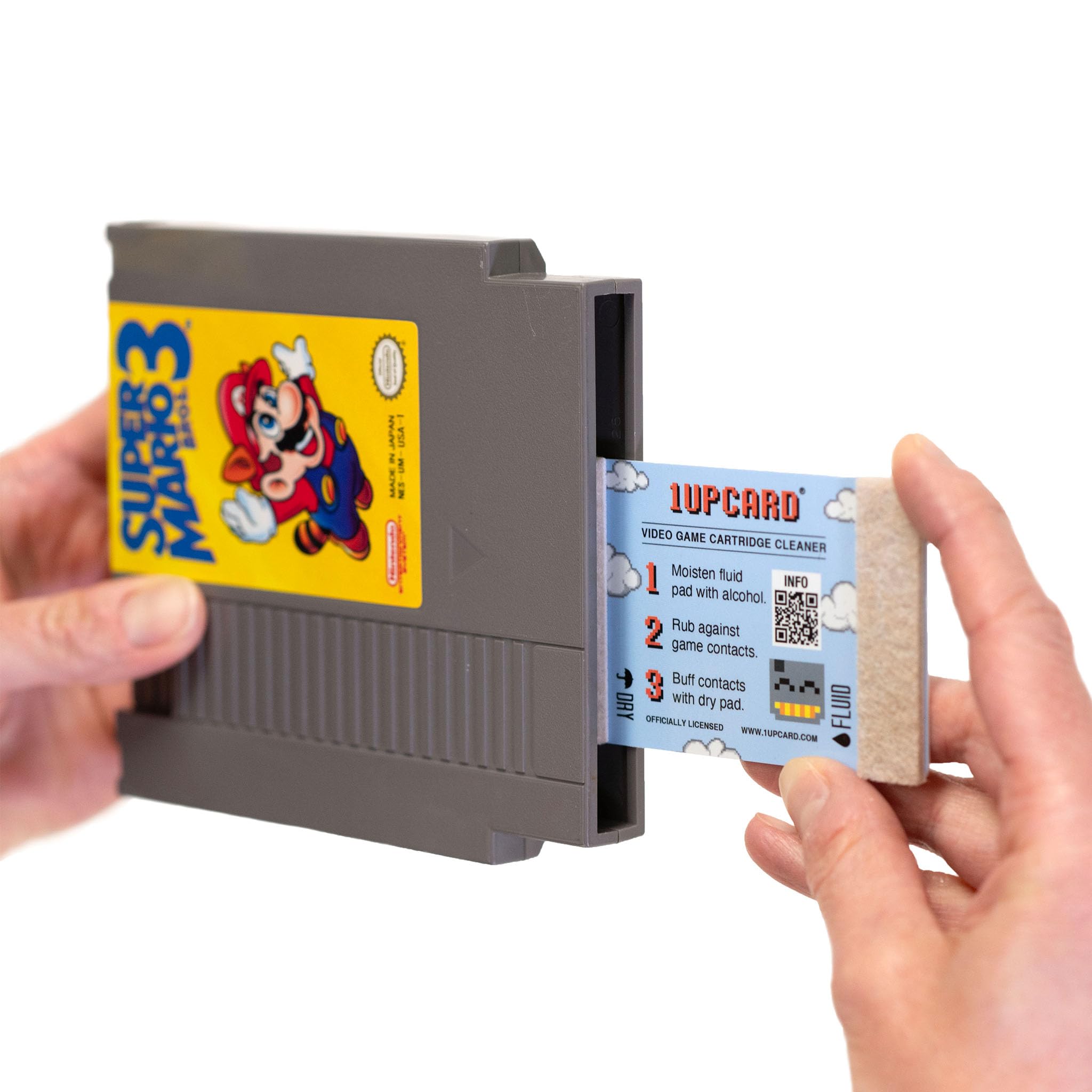 Amazon | 1UPcard Universal Retro Video Game Cartridge Cleaner Kit